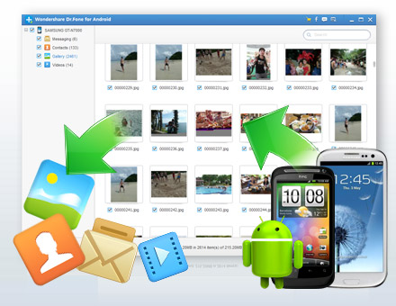 Android cell phone data recovery software