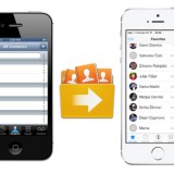 Transfer contacts from iPhone to iPhone